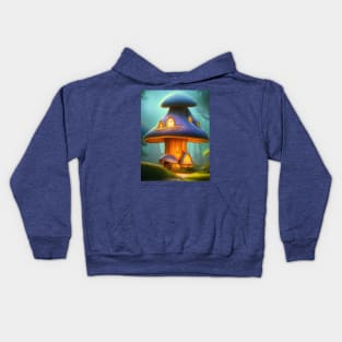 Enchanting Home for Sale (4) - Magic Mushroom House Kids Hoodie